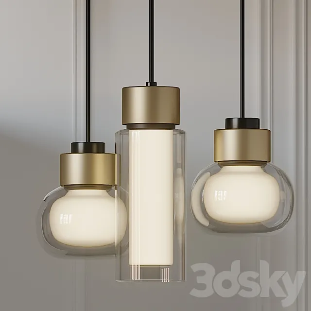 Rexa Design NABILA and OSMAN Pendant lamp 3D Model