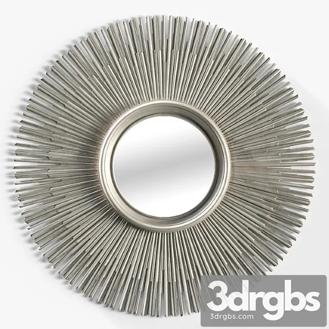 Rh 17th c. round sunburst mirror Free Download