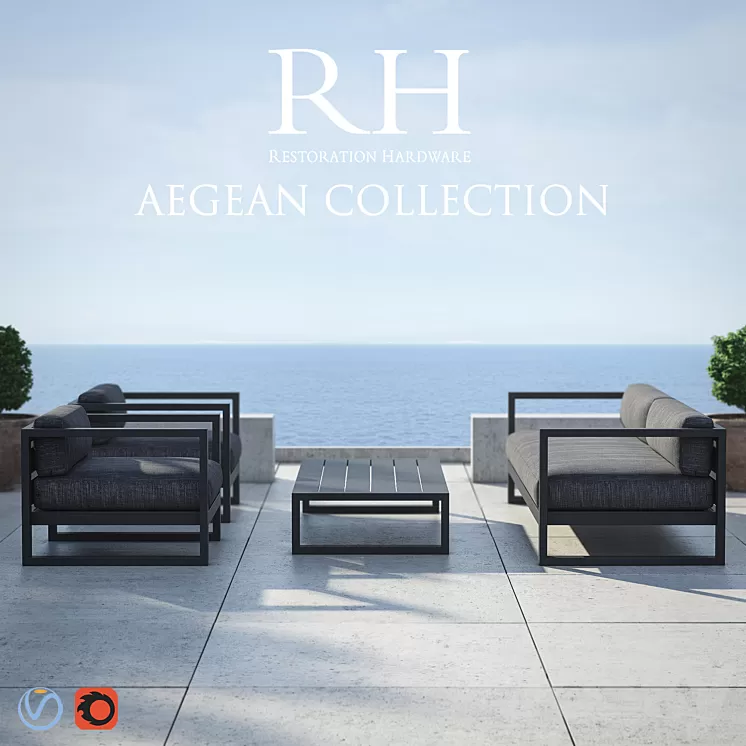 RH AEGEAN Collection 3D Model