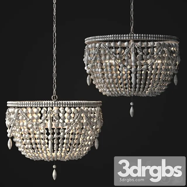 Rh Anselme Chandelier 3D Model Free