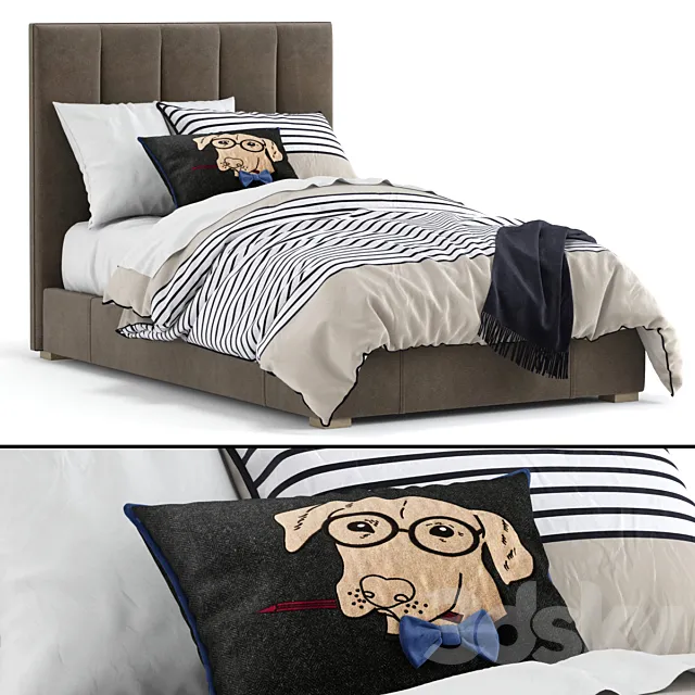 RH Baby & Child Carver bed 3DModel