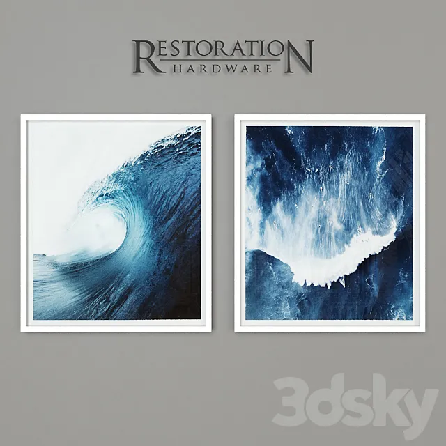 RH Big Wave Surf Photography 3DModel