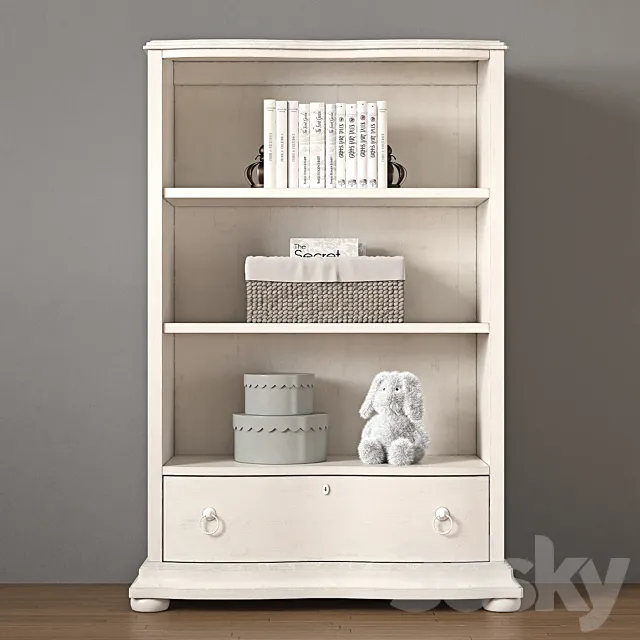 Rh bookcase 3D Model