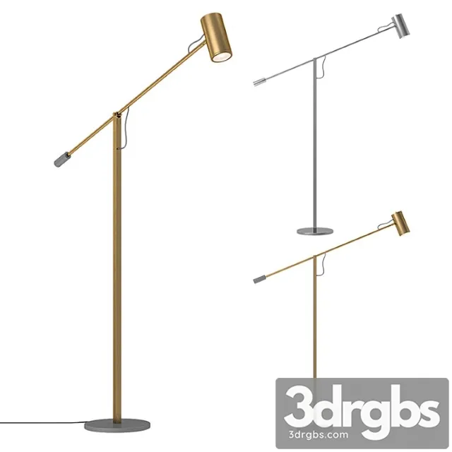 Rh - champeaux cantilever floor lamp 3D Model Free