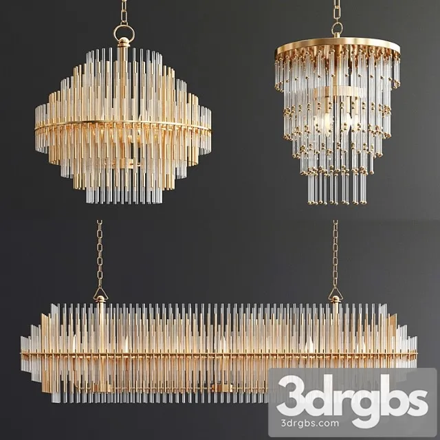 Rh chandelier collection - emile
