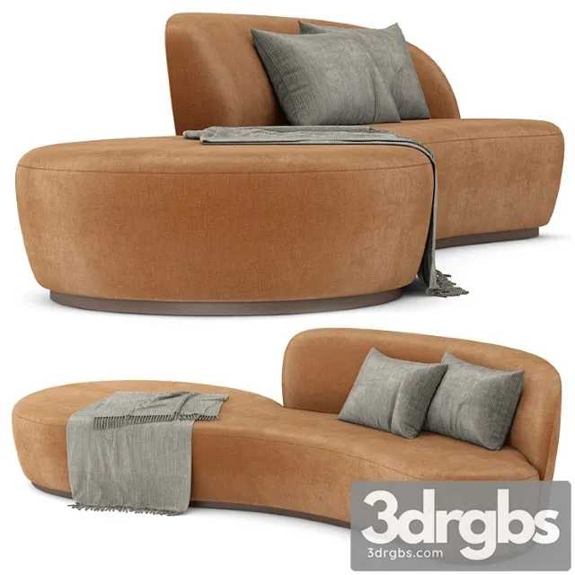RH Copenhagen Sofa 3D Model Free
