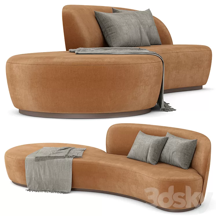 RH Copenhagen sofa 3D Model Free