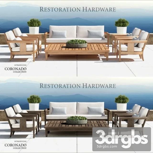 RH Coronado Collection 3D Model Free