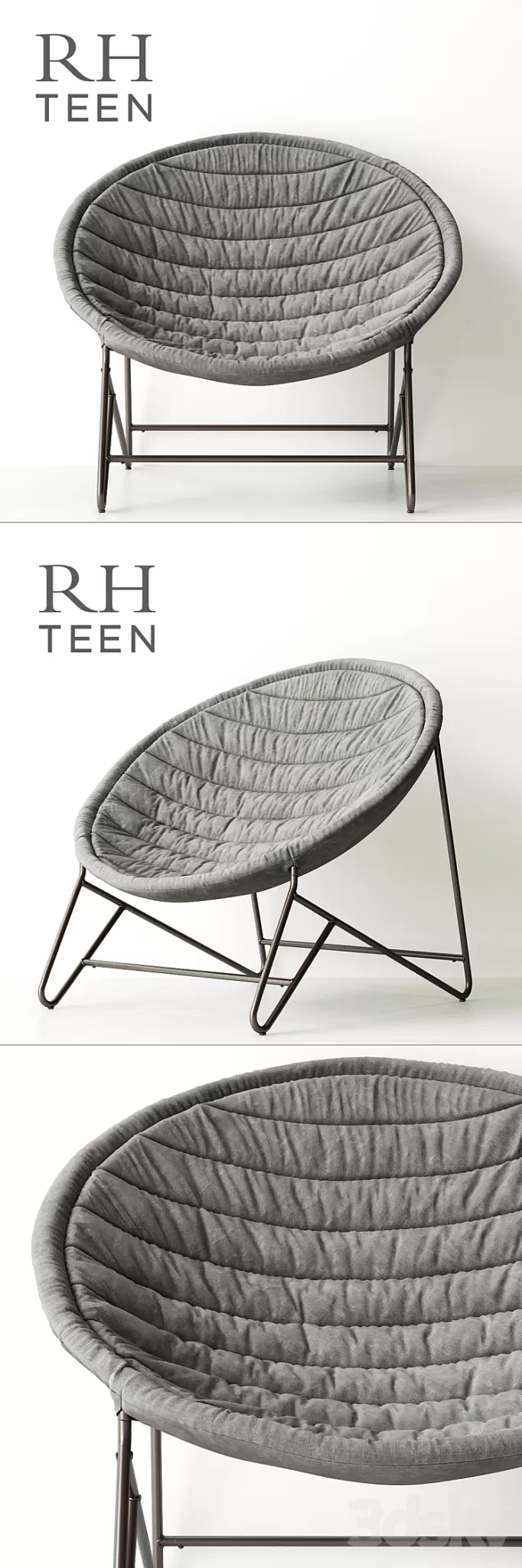 RH / COSMO LOUNGE CHAIR 3D Model