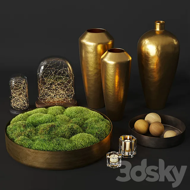 Rh decor set 3DModel