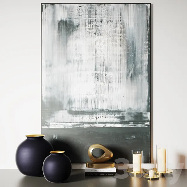 RH Decorative Set 002 3DModel