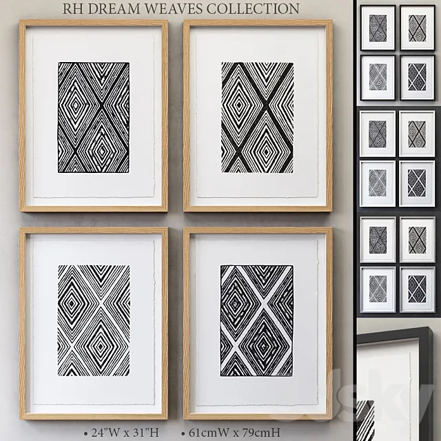 RH DREAM WEAVES COLLECTION 3D Model