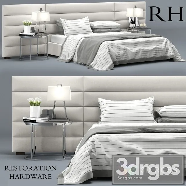 RH Horizontal Channel Bed 3D Model Free