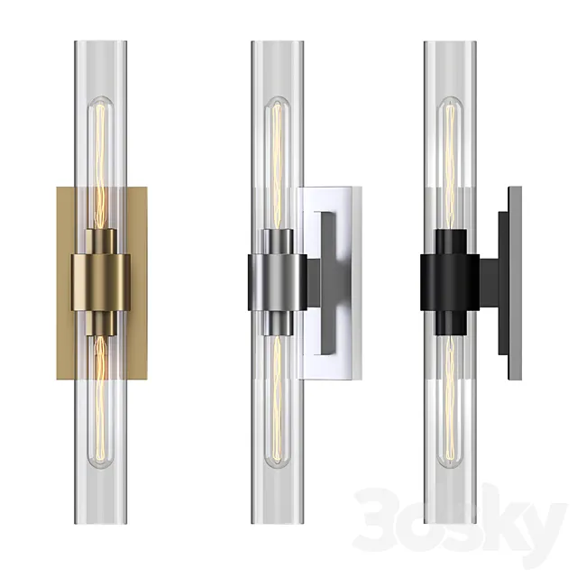 RH interiors RAVELLE LINEAR SCONCE 3D Model