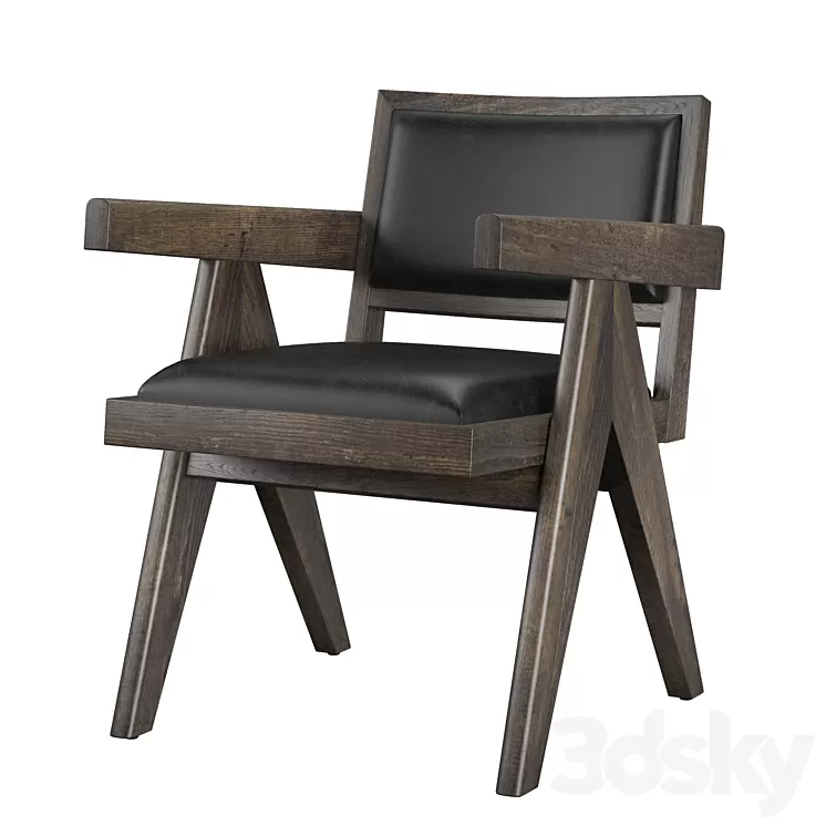 RH Jakob Dining Chair 3D Model
