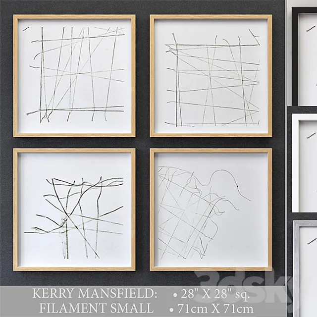 RH KERRY MANSFIELD FILAMENT SMALL 3D Model