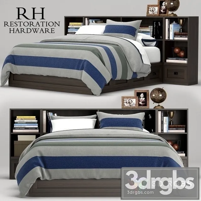 RH Keynes Bed 3D Model Free