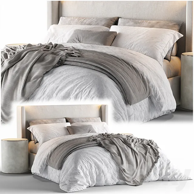 RH Lawson (Queen Bed) 3DModel