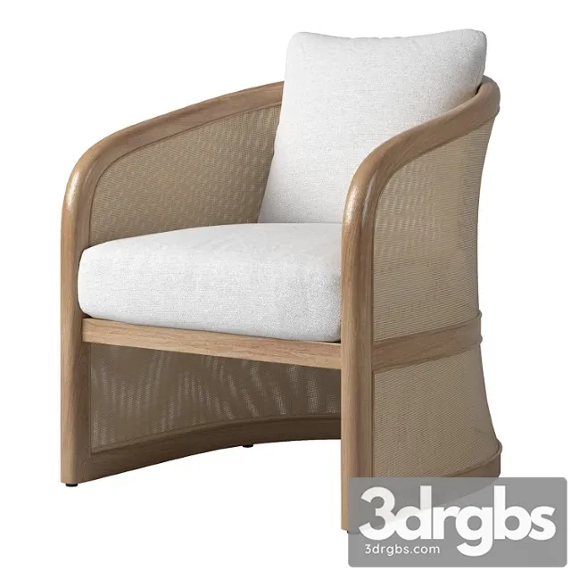 Rh Lucia Lounge Chair 3D Model Free