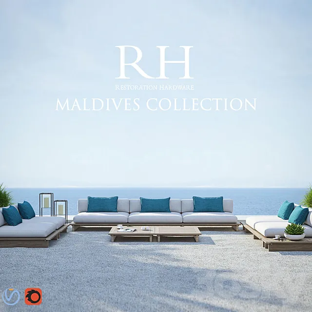 RH MALDIVES Collection 3D Model