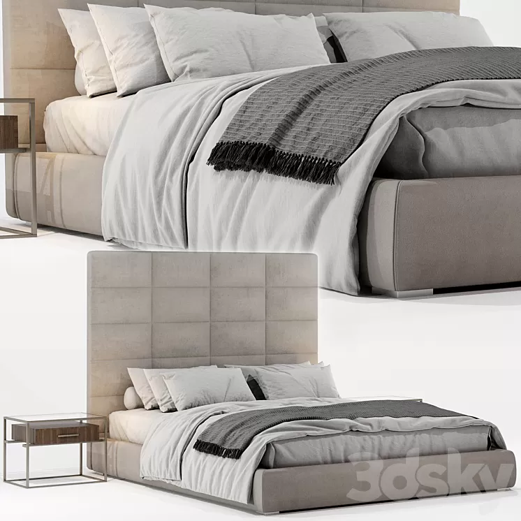 Rh Modena Bed 3D Model