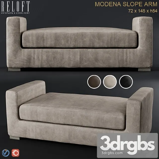 Rh modena bench 2 3D Model Free
