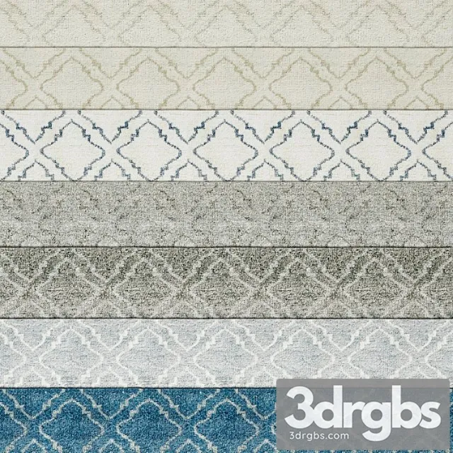 Rh Orla Rug 3D Model Free