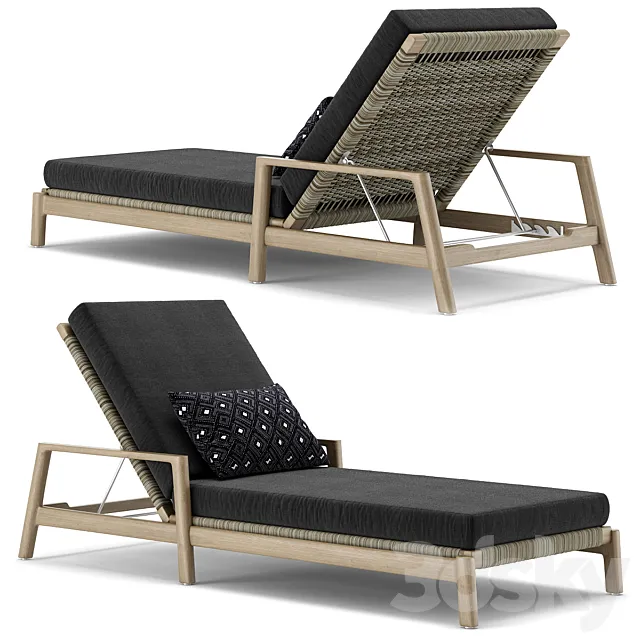 RH Outdoor Mesa chaise 3D Model