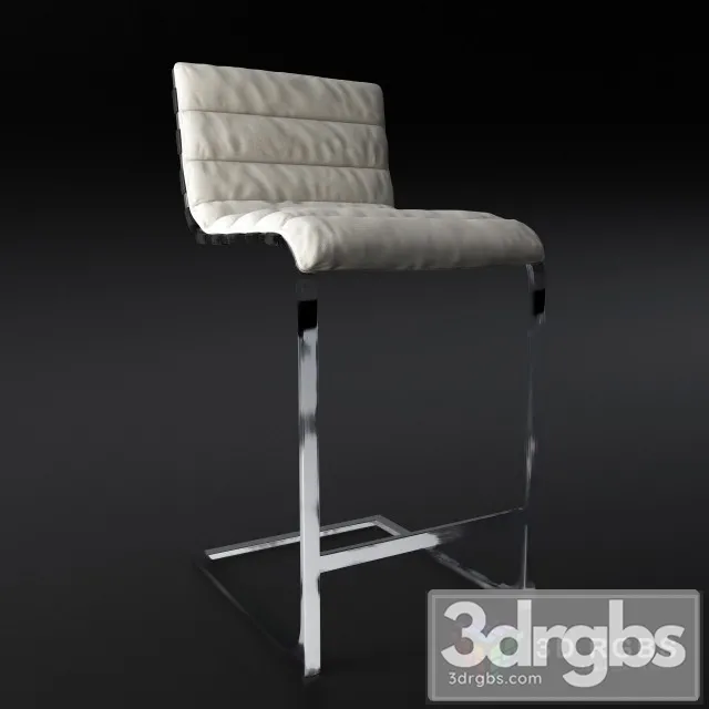 RH Oviedo Barstool 3D Model Free
