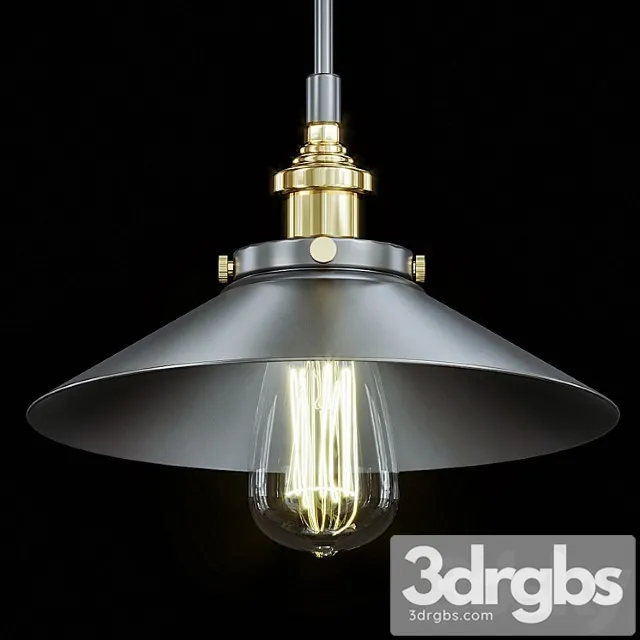 Rh pendant lights loft 2 3D Model Free