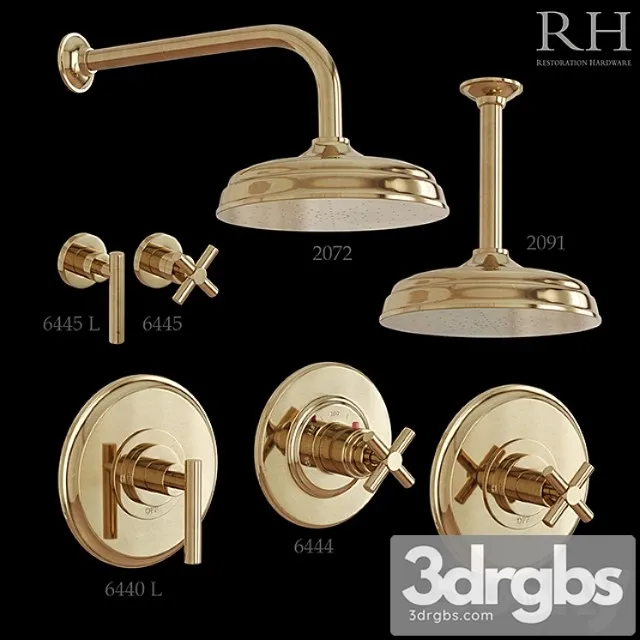 Rh Sutton Set 1 3D Model Free