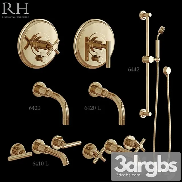 Rh Sutton Set 3 3D Model Free