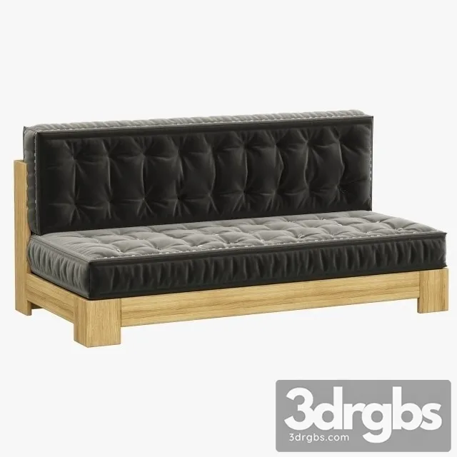 RH Teen Callum Loveseat 3D Model Free