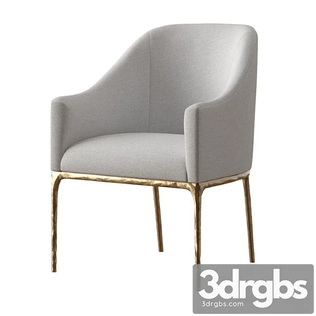 Rh Thaddeus Barrelback 3D Model Free