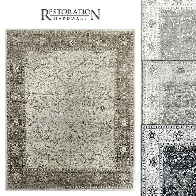 RH Ventana Rug 3D Model