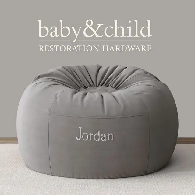 RH WASHED VELVET BEAN BAG COVER 3D Model