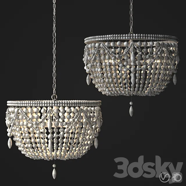 RH_ANSELME_chandelier 3D Model