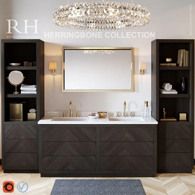RH_Herringbone_collection 3D Model