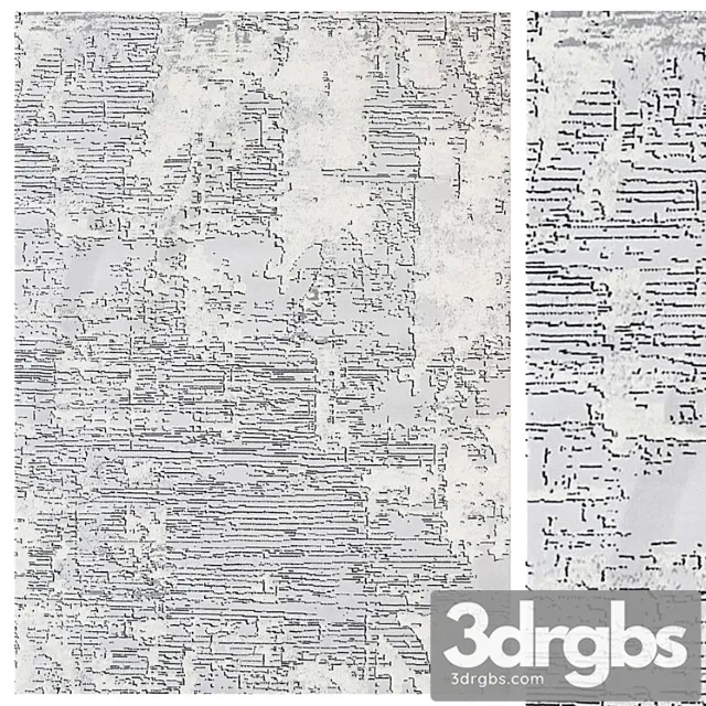 Rheeta Modern Rug 3D Model Free