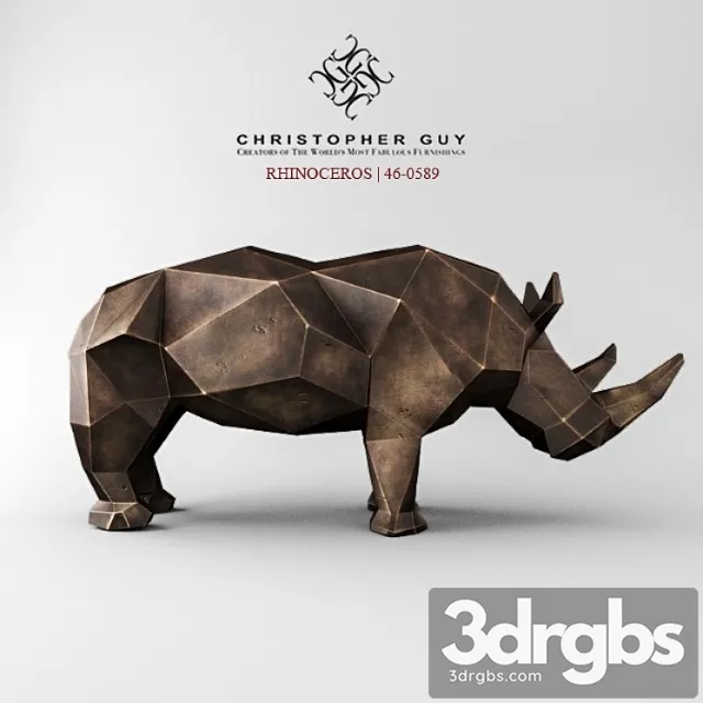 Rhinoceros 3D Model Free