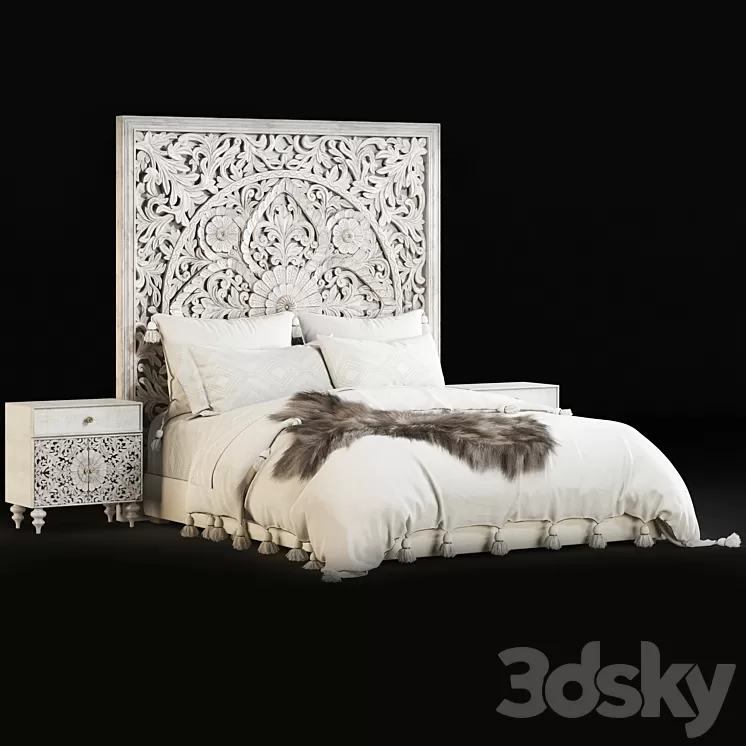 RHTEEN BED 3D Model Free