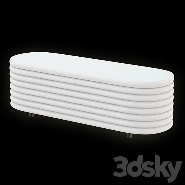 RIALTO STORAGE BENCH 3DModel