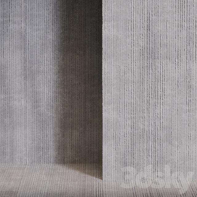 Ribbed concrete 3DModel