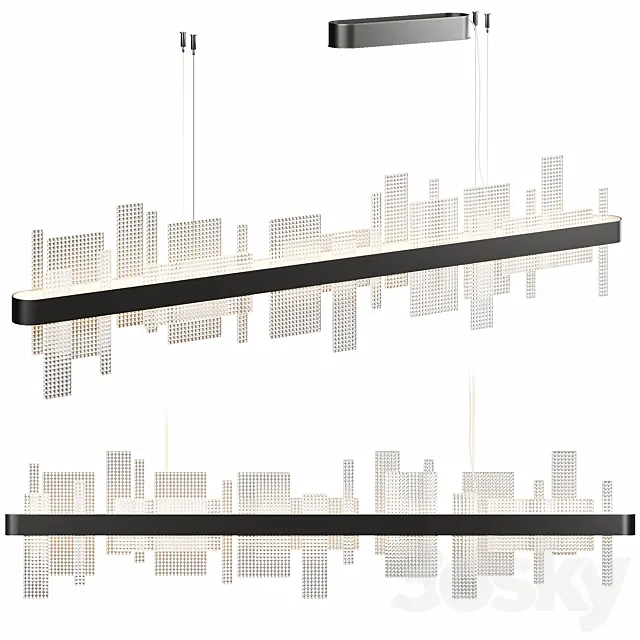 Ribbon Linear Suspension S150 3D Model