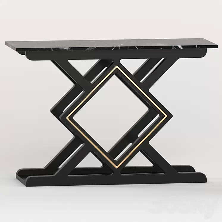 Ricado ambicioni console table 3D Model