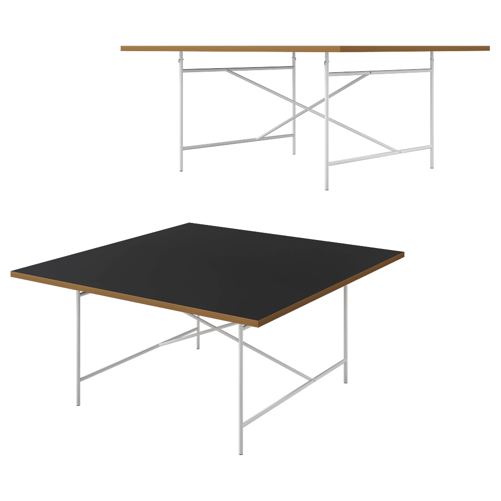 RICHARD LAMPERT - Table EIERMANN Mittig Quadratisch 3D Model