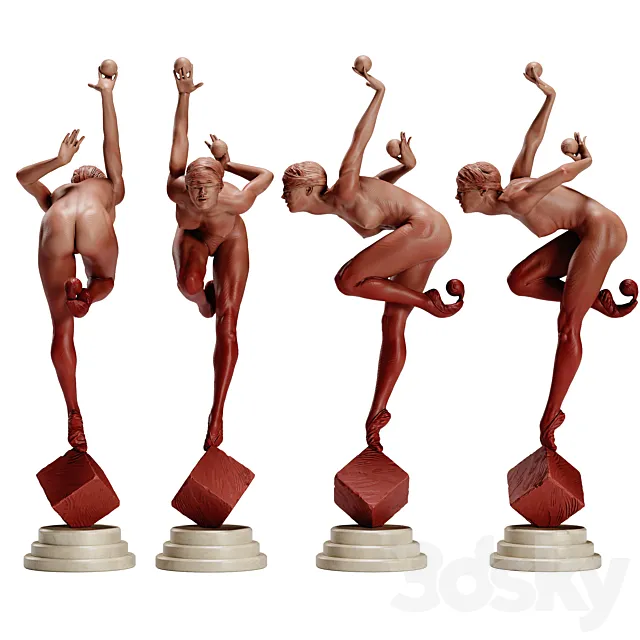 Richard MacDonald Blind Courage Third Life 3DModel