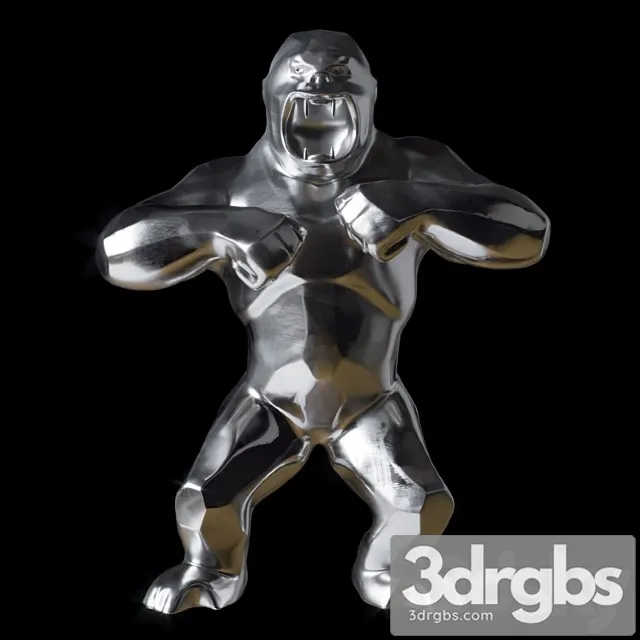 Richard orlinski wild kong 3D Model Free