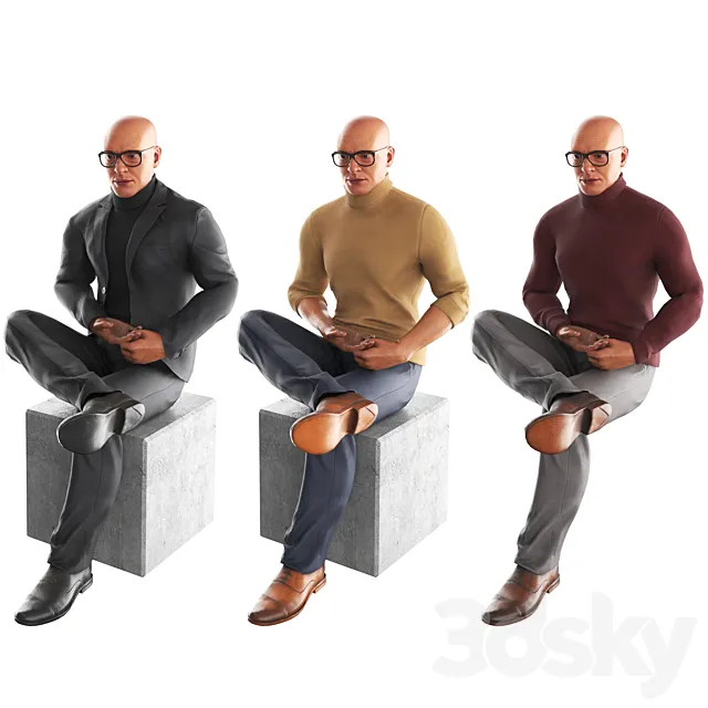 Richard Seat 3D Model