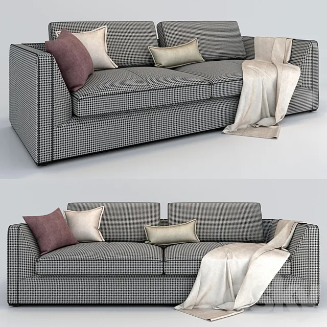 Richard sofa B & B 3D Model
